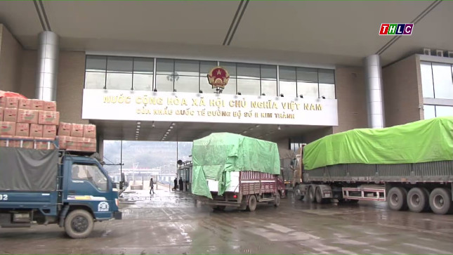 Cửa khẩu quốc tế đường bộ số II Kim Thành - Lào Cai.