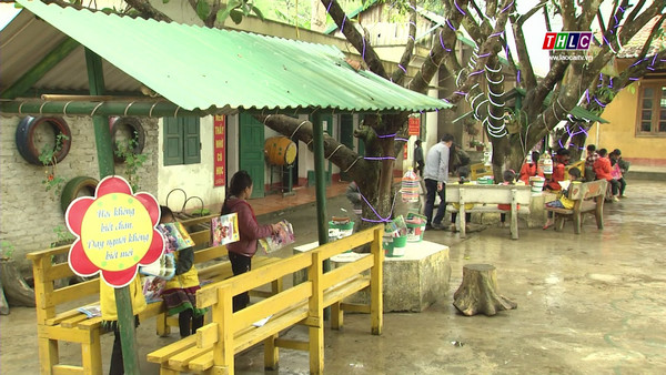 Thư viện thân thiện ở trường Mầm non huyện Tuy Phước